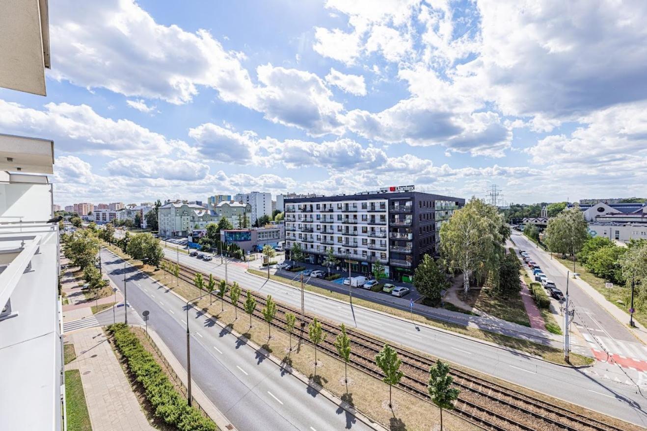 Fajny Apartament Z Parkingiem, Obok Metra. 바르샤바 외부 사진