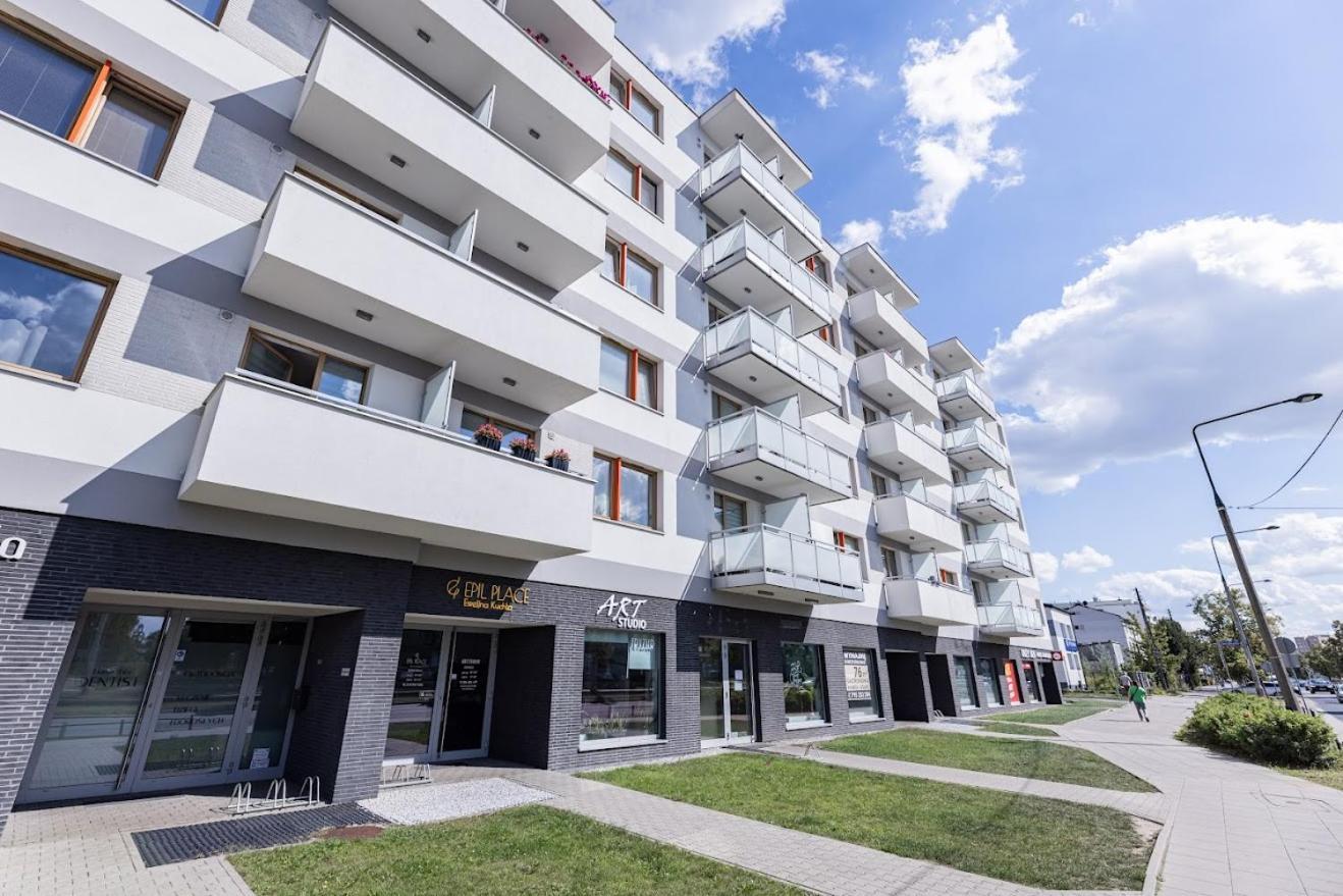 Fajny Apartament Z Parkingiem, Obok Metra. 바르샤바 외부 사진